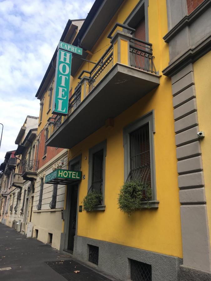 Hotel Capri Milán Exterior foto