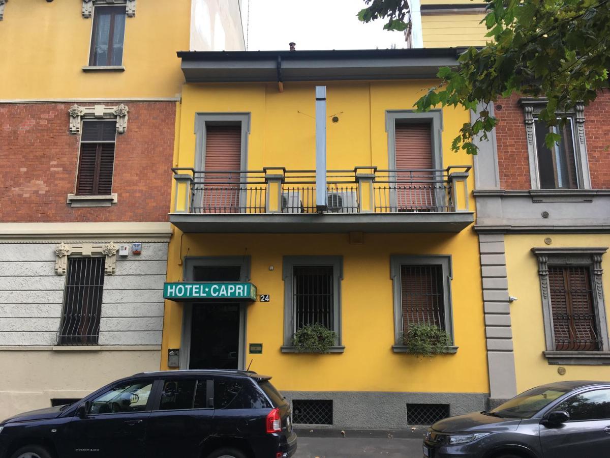 Hotel Capri Milán Exterior foto